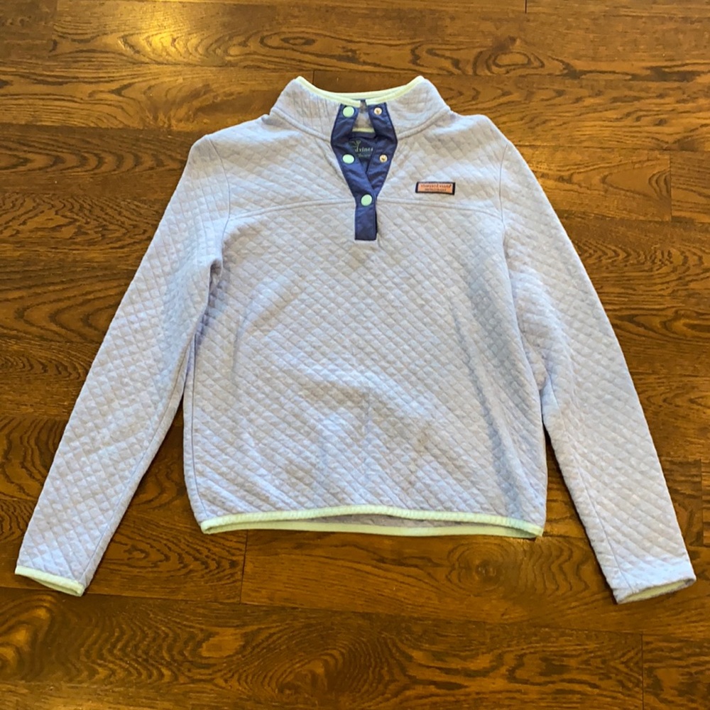 Vineyard Vines Women’s/Teen Pullover Quilted Sweatshirt - XS